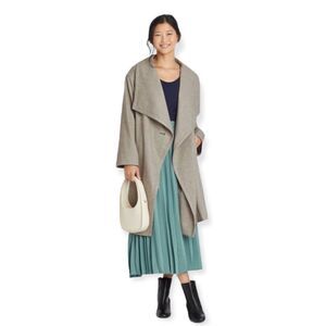 Women's Knit Wrap Coat - A New Day